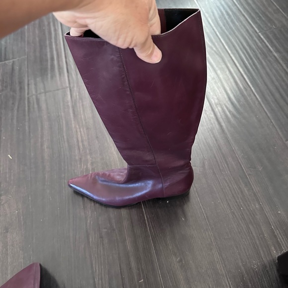 Nine West boots in Wine leather - Picture 6 of 6